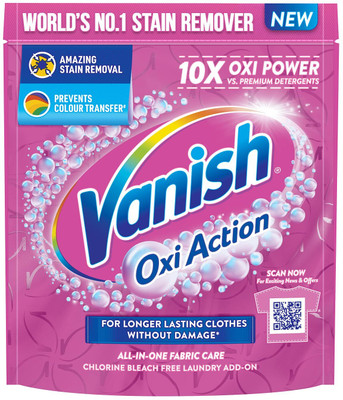 Vanish All in One Powder Detergent Booster - 100g*2 Removes Stains, Stain Remover