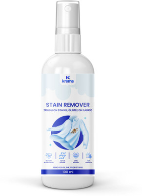 KRama Active Enzyme PRE-WASH Fabric Cleaner for Food, Ink, Oil, Rust Stains Stain Remover