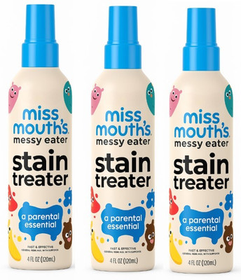 CHINCHA NEW Miss Mouths Messy Eater Stain Treater Spray-Fabric Remover - 3 Stain Remover