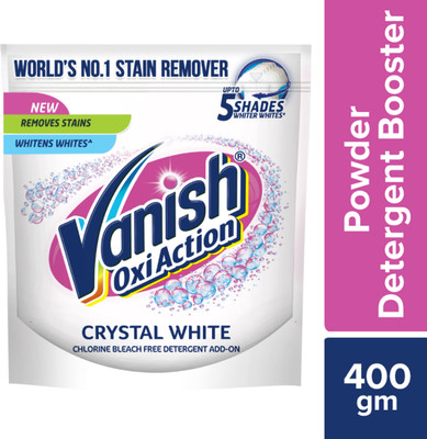 Vanish White Chlorine Bleach Free Detergent 400 g Stain Remover