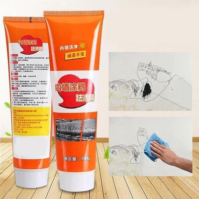 SHRIYARTH SALES Wall Stain Remover Kids Drawing Removing cream Stain Remover