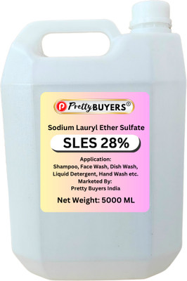 PrettyBUYERS SLES Liquid Sodium Lauryl Ether Sulphate cleansing, emulsifying agent Stain Remover