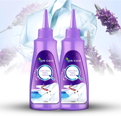 ds care All Fabric Stain Remover 120ml For Clothes & Jackets – Pack of 2 Multipurpose Stain Remover