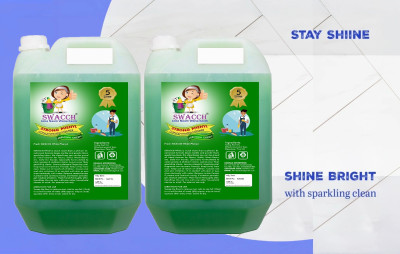 swacch Green Phenyl Surface Cleaner I Pine Oil Base I 5 Litre Combo Pack of 2 Stain Remover