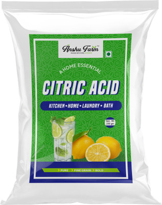 anshu farm Citric Acid crystal (Nimbu Sat ) for Cleaning-Food Grade-Multiple Use Stain Remover