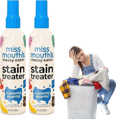 Gyoda Fast Acting miss mouth messy eater stain treater (Pack of 2) | Fabric & Cloth Cl Stain Remover