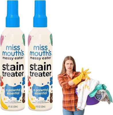 SHETZOI Effective fabric stain remover liquid (Pack of 2) | Fabric & Cloth Cleaner Spray Stain Remover