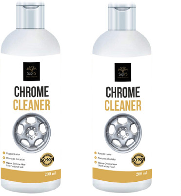 SAPI'S chrome cleaner pack of 2 Rust Removal Solution with Trigger Spray(400 ml)