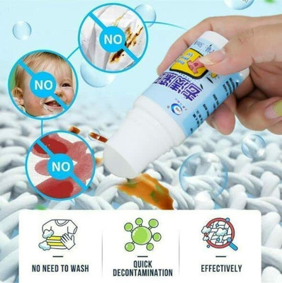 DSP Stain Remover Roller-Ball Clean for Clothes, Stain Removal (PACK OF 2)) Stain Remover