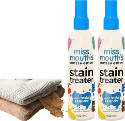 NOXUVO Eco-Friendly fabric stain remover (Pack of 2) | Fabric & Cloth Cleaner Spray Liq Stain Remover