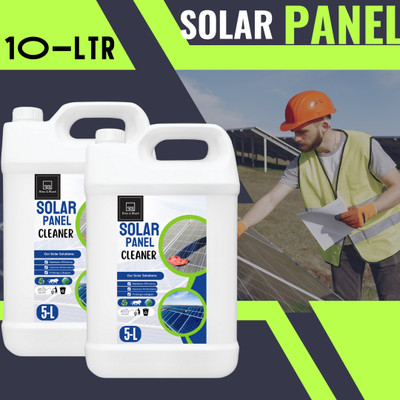BLISS & BLUSH Organic Solar Panel Cleaner|Heavy Duty Cleaner to Remove Carbon Dust Stain Remover