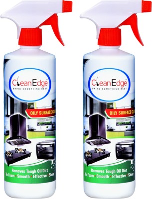 Clean Edge Kitchen Stain Remover Oil & Grease Cleaning Pack Of 2 500 ML Stain Remover