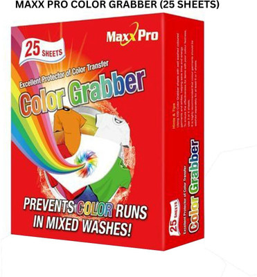 MaxxPro Color Catcher Laundry Sheet Excellent Protector of Cloth Color Transfer-25 Sheet Stain Remover