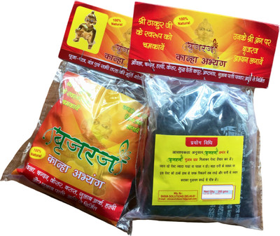 Brijraj Kanha Abhyang Herbal Cleaning Paste for Metallic Puja Items & Idols, 2 x 200g Stain Remover