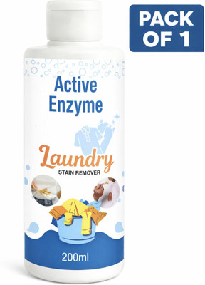 JOICON Active Enzyme Laundry Stain Remover Spot Cleaner for Clothes Sofa Car Stain Remover(400 ml)
