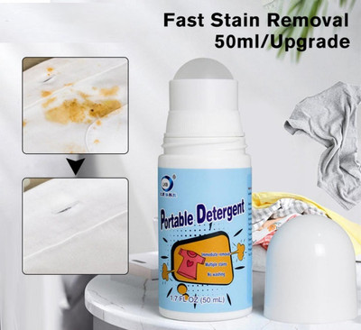 Budwill ™ Stain Remover Roller Multi-Purpose Roll Bead Fabric Clothes Stain Remover