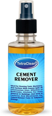 TetraClean High-Concentrate Cement Remover Liquid | Powerful Concrete & Stain Cleaner Stain Remover