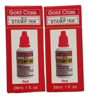 GoldClass Stamp Ink Stamp Pad Ink(56 ml)