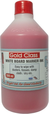 GoldClass 500ml Whiteboard Marker ink Red - 1 Bottle Stamp Pad Ink(500 ml)