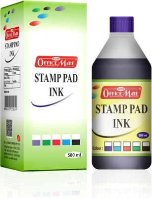 Soni Officemate Stamp Pad Ink, 500ml Violet Colour - Pack of 1 Stamp Pad Ink(500 ml)
