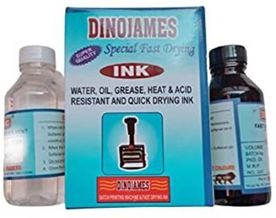 dinojames Fast Drying Ink set 100ml set Stamp Pad Ink(100 ml)