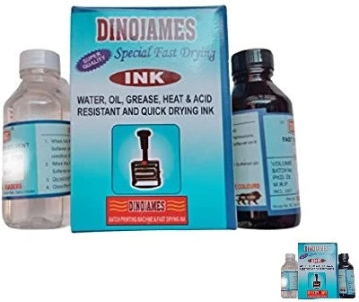 dinojames Fast Drying Ink Stamp Pad Ink(100 ml)