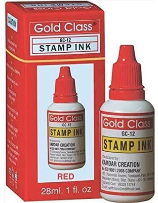 GoldClass Stamp Ink Stamp Pad Ink(28 ml)