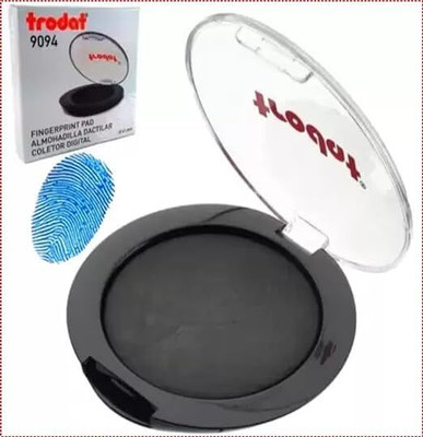 LRK Trodat Inkless Fingerprint- Pad Blue(Set Of 1, Blue)