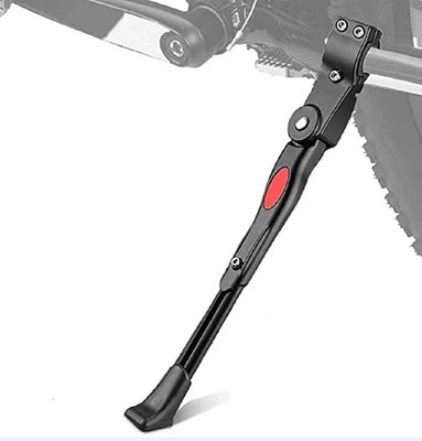 Gymisa Adjustable Bicycle Metal Kickstand Rear Side Bicycle Stand for Cycle Cycling Stand(Steel)