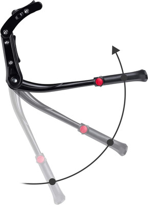 PRAKMO Cycle Universal 24'-29'' Adjustable Aluminum MTB Road Bicycle stand Cycling Stand(Aluminium, Black)