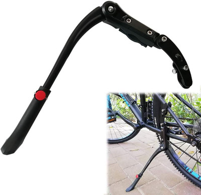 NSV Bicycle Parking Adjustable Durable Aluminum Alloy Stand Cycling Stand(Aluminium, Black)