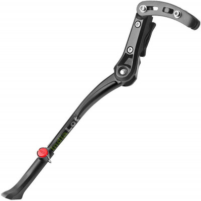 IndiaLot Bicycle Cycle Kick Stand Side Stand Adjustable for All Rear Cycling Stand(Aluminium, Black)