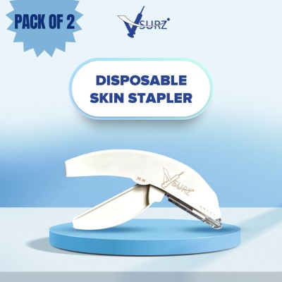 V SURZ SKIN STAPLER 35 NA SKIN STAPLER(Set of 2, White)