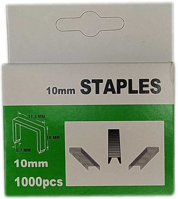 Inditrust new Pin 10MM Heavy Duty 10mm Pin(Set of 1000, Silver)