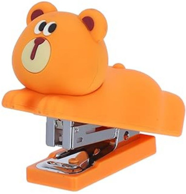 little Things Cute Manual Standard NA Stapler(Set of 0, Orange, Brown)