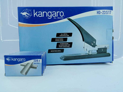 NATH JI Manual 23-8-H Pin Stapler(Set of 1, Black)