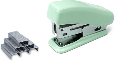 NFI essentials Desk Stapler Built-in Staple Remover Small Round Stapler(Set of 0, Assorted Color)