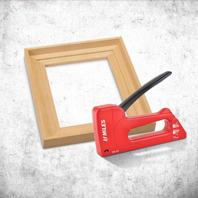 Miles Cordless 23/8 ROUND EDGE Staplers(Set of 1, Red)