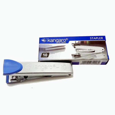 Kangaro Manual NA Round Edged Stapler(Set of 1, Green)