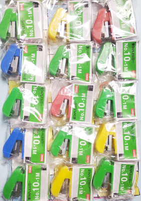 Shiva Collections Stainless steel 23-6-H Steel Stapler(Set of 1, Multicolor)