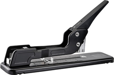 Kangaro Desk Essentials HD-23L17 All Metal Half Strip, Black, Set of 1 Cordless  Stapler