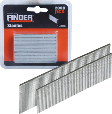 B K Jagan and Co Finder Staple Nails 1.2 X 10MM T Type Pin 2000pcs for Upholstery Hand Stapler NA  Stapler
