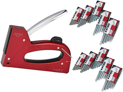 KAYMO Hand Tacker K-10 Metal Body 6-10mm Sofa Stapler With 23/8-H Staples Pins 10000 NA  Stapler