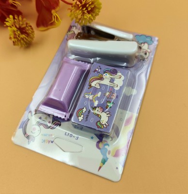 Paper Bear Purple Unicorn Theme Stapler Set Art & Craft Kit NA  Stapler
