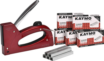 KAYMO Hand Tacker K-10 Metal Body 6-10mm Sofa Stapler With 23/8-H Staples Pins 5000 NA  Stapler