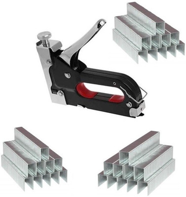 Inditrust new Heavy Duty Multipurpose Manual Staple Gun Tacker with 3000 Pins Stapler Cordless  Stapler