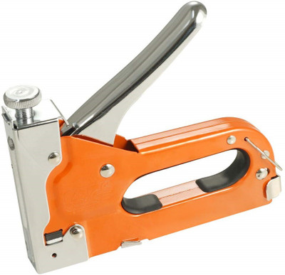Wfeng 3 in 1 Heavy Duty Staple Gun and 1100Pcs pins for Wood Furniture SofaSeat Repair NA  Stapler