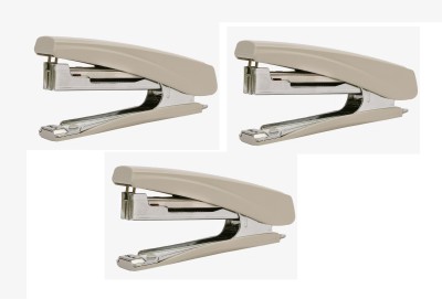 Kangaro Desk Essentials HD-10D All Metal Half Strip, Grey, Set of 3 Cordless  Stapler
