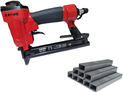 KAYMO Stapler NEO-80LC Red with Black 80 Series 3-16mm with Staple 9 mm (Pieces10000) Pneumatic  Stapler