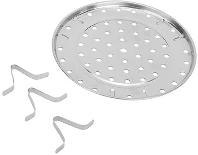 Kruvad Steam Cover Small Stainless Steel Steamer(1 L)